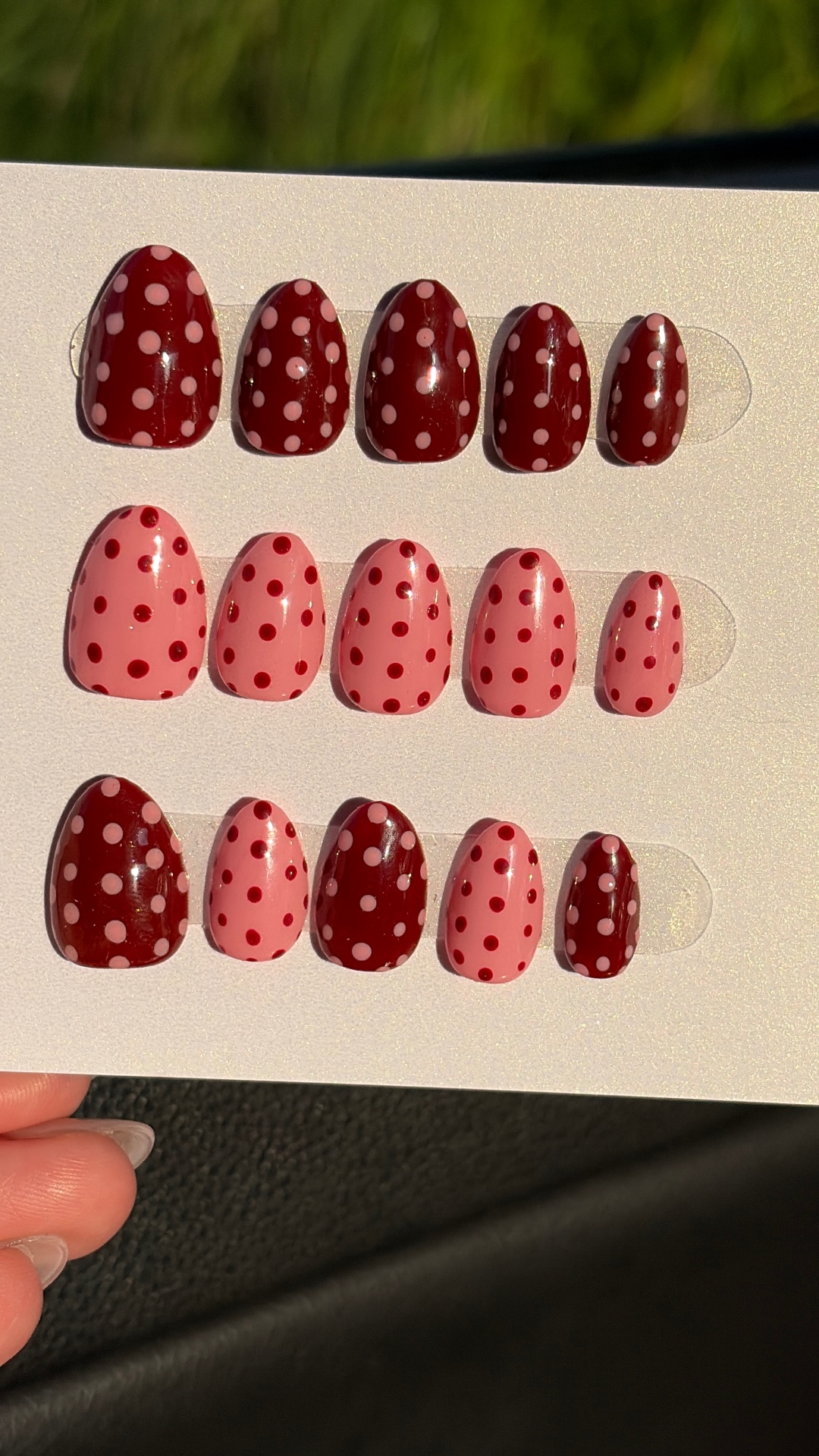 Cherry Pink Polka Dot