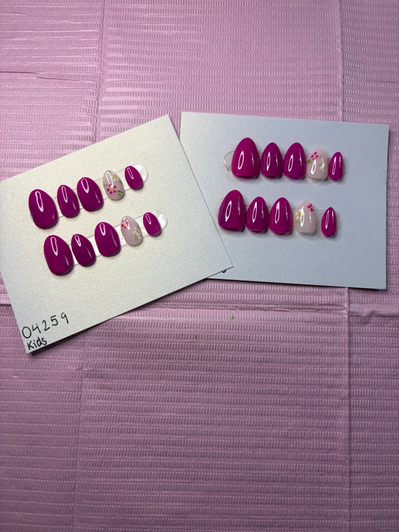 Magenta Floral — Mom & Daughter Matching Set