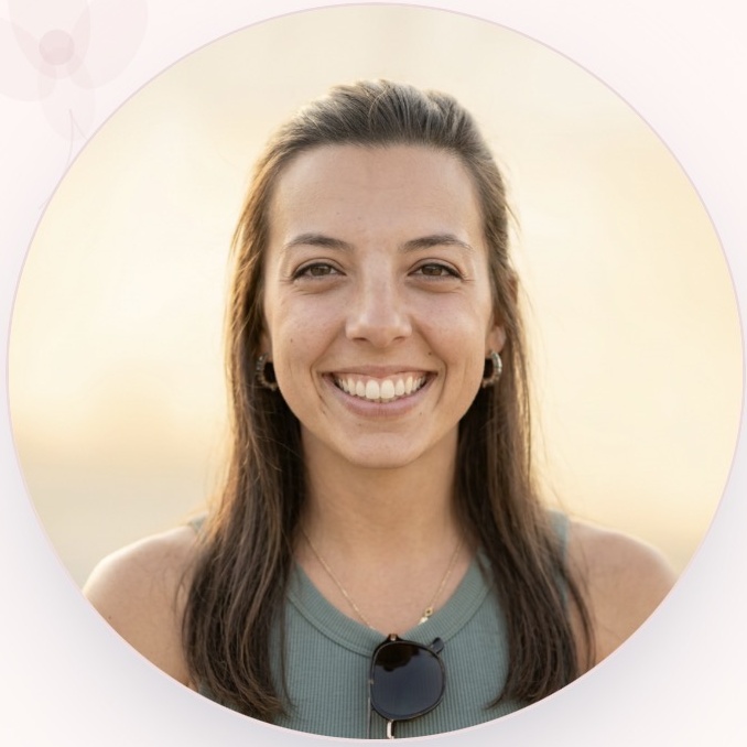 Allysia, founder of Petal Press, a mom and maker in Michigan